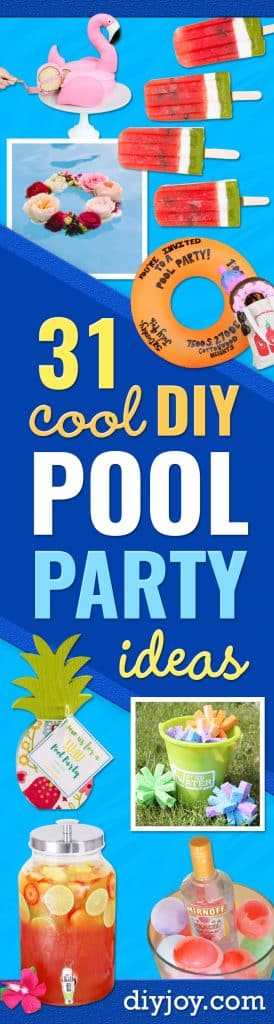 31 DIY Pool Party Ideas To Cool Off Your Summer