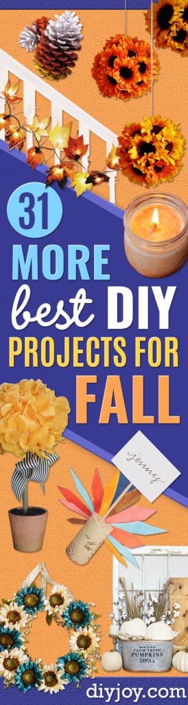 31 Fall Crafts and Home Decor Projects - DIY Fall Decorating Ideas