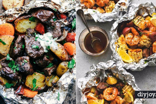 Tin Foil Camping Recipes - DIY Tin Foil Dinners, Ideas for Camping Trips and On Grill. Hamburger, Chicken, Healthy, Fish, Steak , Easy Make Ahead Recipe Ideas for the Campfire. Breakfast, Lunch, Dinner and Dessert, Snacks all Wrapped in Foil for Quick Cooking