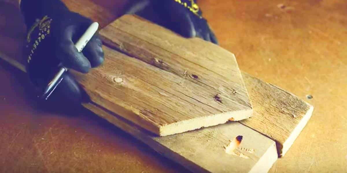 He Traces Onto Wooden Pallets And Nails Them Together For An Item You Must Have! | DIY Joy Projects and Crafts Ideas