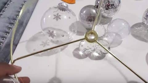 She Attaches Wire To Clear Ball Ornaments To Create This Genius Idea You’ll Love! | DIY Joy Projects and Crafts Ideas