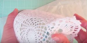 She Glues A Doily To A Mason Jar And You’ll Love What She Does Next!