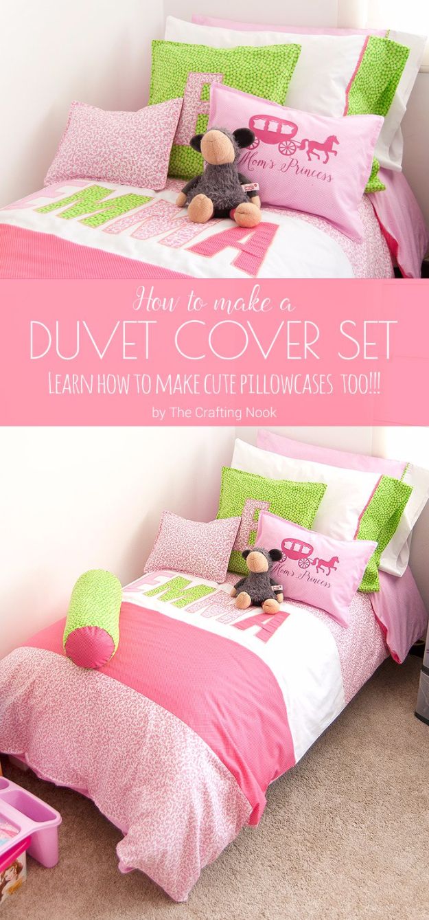 How to Make Your Own Duvet Cover with Flat Sheets 