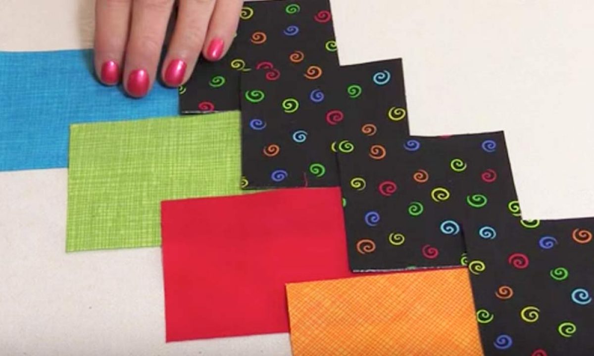 What She Does With These Colorful Squares Is Something You'll Have