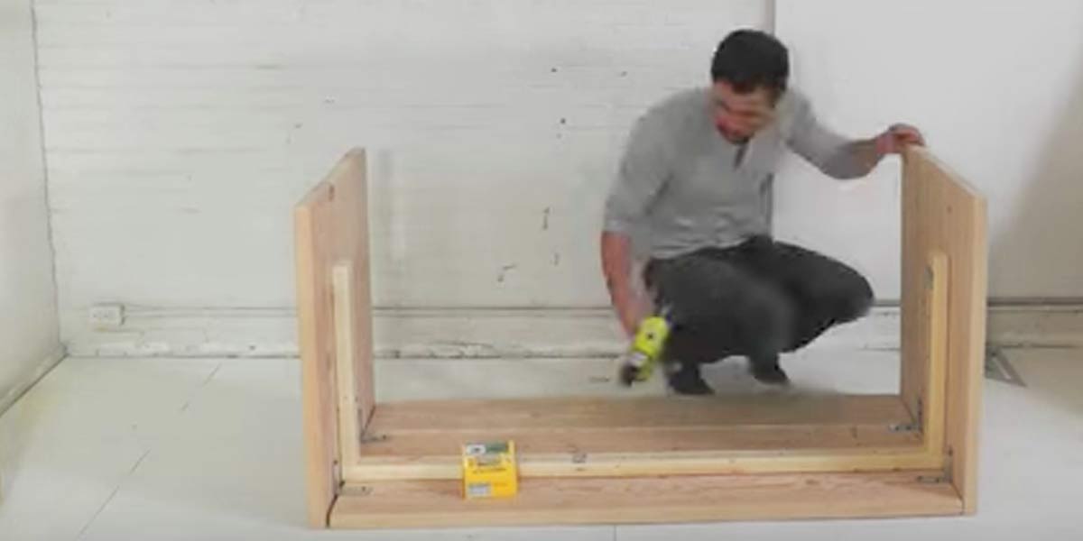 He Nails Several 2×10’s Together, Quickly Creating An Item You Might Just Need. Watch! | DIY Joy Projects and Crafts Ideas