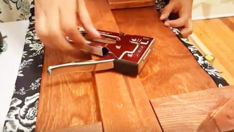 He Nails Pallet Wood Together And You’ll Want To See What He Does Next! | DIY Joy Projects and Crafts Ideas