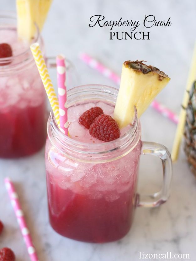 DIY Pool Party Ideas - Raspberry Crush Punch - Easy Decor Ideas for Pools - Best Pool Floats, Coolers, Party Foods and Drinks - Entertaining on A Budget - Step by Step Tutorials and Instructions - Summer Games and Fun Backyard Parties 