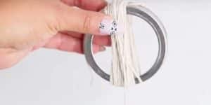 She Wraps Cotton Crochet Thread Around A Lid And Watch To See The Cool Item She Makes!