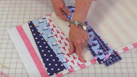 She Cuts Her Fabric Into Triangles And Makes An Item You Will Definitely Love! | DIY Joy Projects and Crafts Ideas