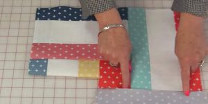 Sew All Straight Seams For This Woven Quilt Pattern