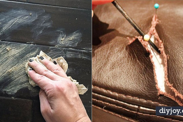 Easy Home Repair Hacks - Quick Ways to Easily Fix Broken Things Around The House - DIY Tricks for Home Improvement and Repairs - Simple Solutions for Kitchen, Bath, Garage and Yard - Caulk, Grout, Wall Repair and Wood Patching and Staining