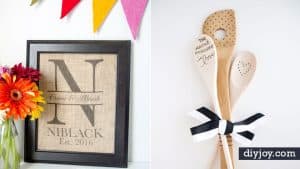 37 Expensive Looking DIY Wedding Gifts That Are Sure To Fit Your Budget
