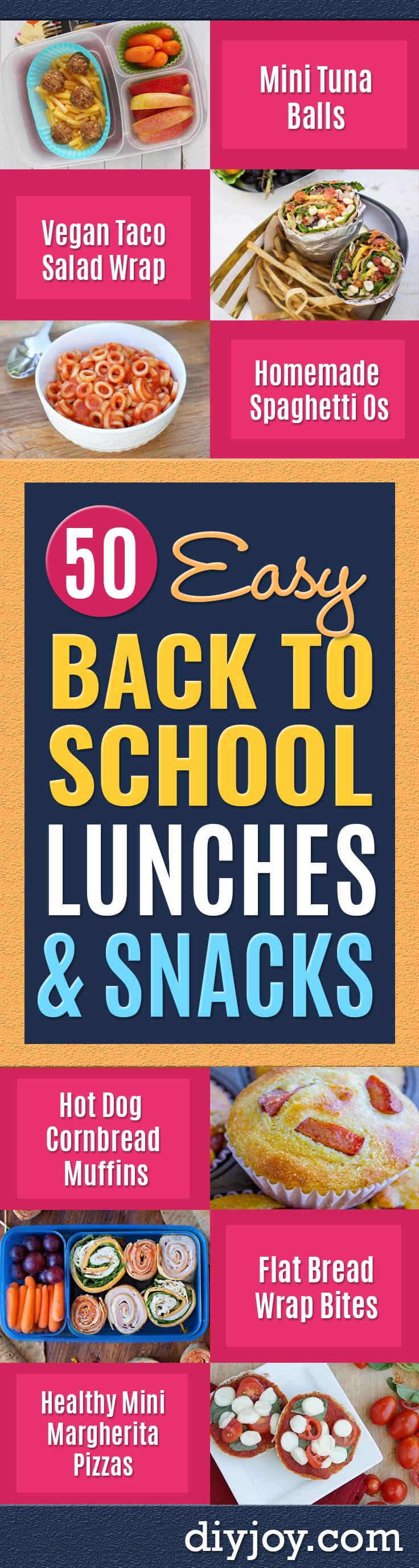 Back to School Lunch Ideas - Quick Snacks, Lunches and Homemade Lunchables - Bento Box Style Lunch for People in A Hurry - Fast Lunch Recipes to Pack Ahead - Healthy Ideas for Kids, Teens and Adults | Recipes and Ideas for Kids Lunch