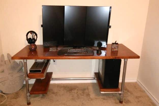DIY Ideas for Your Computer - Build Your Own DIY Computer Gaming Desk - Cool Desk, Home Office, Bulletin Boards and Tech Projects for Kids, Awesome Tips and Tricks for Your Laptop and Desktop, Best Shortcuts and Neat Ways To Make Your Computer Even Better With Productivity Tips 