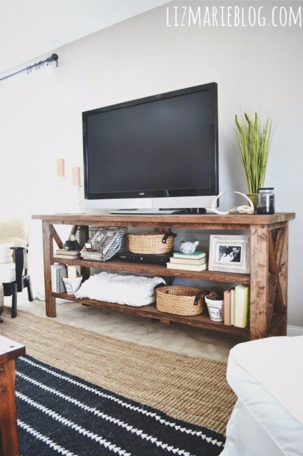 DIY TV Stand / Media Console – The Inspired Workshop