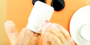 She Sponges Paint On Jars And You’ll Want To Do This When You See What She Does Next!