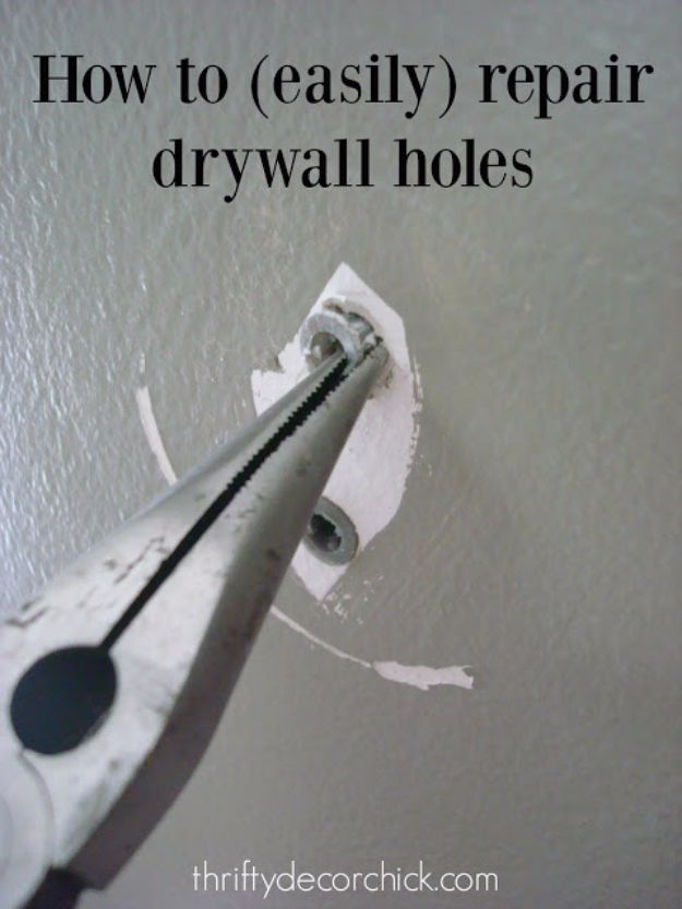 Brilliant Solutions for Repairing Walls and Ceilings  How to patch drywall,  Diy home improvement, Home repairs