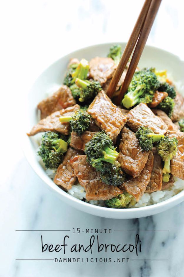 Easy Dinner Ideas for Two - Easy Beef And Broccoli - Quick, Fast and Simple Recipes to Make for Two People - Freeze and Make Ahead Dinner Recipe Tips for Best Weeknight Dinners - Chicken, Fish, Vegetable, No Bake and Vegetarian Options - Crockpot, Microwave, Healthy, Lowfat 