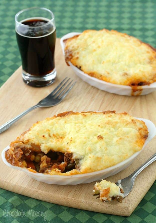 Easy Dinner Ideas for Two - Guinness Shepherd’s Pie For Two - Quick, Fast and Simple Recipes to Make for Two People - Freeze and Make Ahead Dinner Recipe Tips for Best Weeknight Dinners - Chicken, Fish, Vegetable, No Bake and Vegetarian Options - Crockpot, Microwave, Healthy, Lowfat 