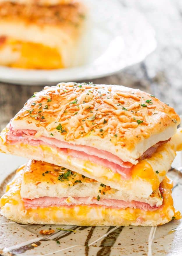 Back to School Lunch Ideas - Ham and Cheese Pockets - Quick Snacks, Lunches and Homemade Lunchables - Bento Box Style Lunch for People in A Hurry - Fast Lunch Recipes to Pack Ahead - Healthy Ideas for Kids, Teens and Adults 
