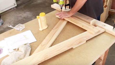 He Nails Boards Together And You’ll Want This Perfect Backyard Addition! | DIY Joy Projects and Crafts Ideas