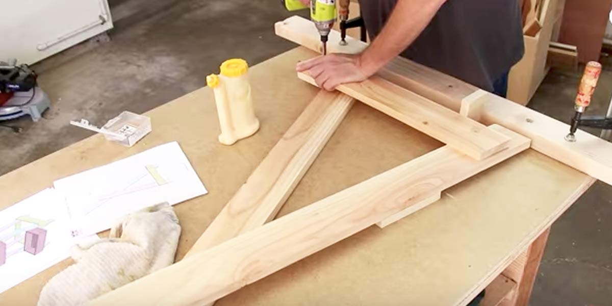 He Nails Boards Together And You’ll Want This Perfect Backyard Addition! | DIY Joy Projects and Crafts Ideas