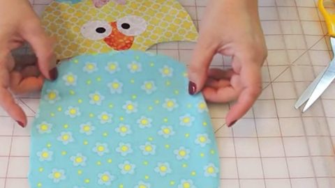 She Cuts An Oval Out Of Fabric And Makes An Item That Is A Must-Have For All Kitchens! | DIY Joy Projects and Crafts Ideas
