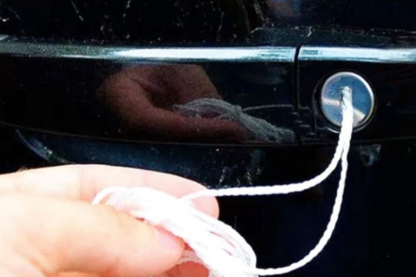 How to Pop A Lock With String to Unlock Your Car