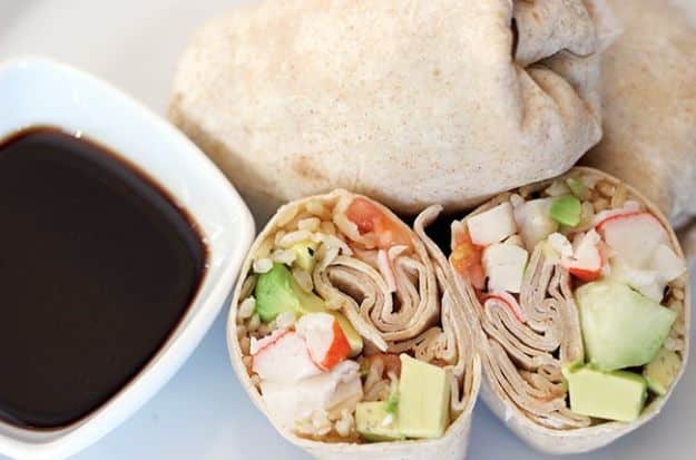 Back to School Lunch Ideas - Skinny California Roll Wraps - Quick Snacks, Lunches and Homemade Lunchables - Bento Box Style Lunch for People in A Hurry - Fast Lunch Recipes to Pack Ahead - Healthy Ideas for Kids, Teens and Adults 