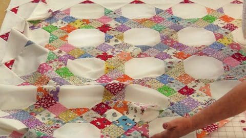 Diagonal Rows Quilt: Sewing Tutorial | DIY Joy Projects and Crafts Ideas