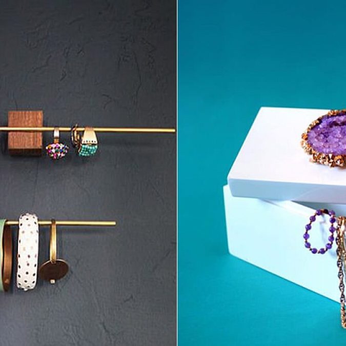 HOT Handmade Diy Jewelry Box Ideas Homemade Wooden