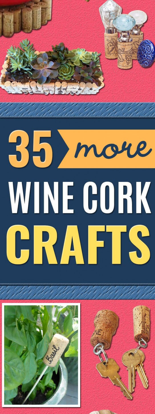Wine Cork Crafts -32 DIYIdeas for Wine Corks