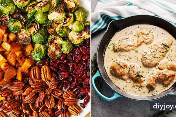Best Fall Recipes and Ideas for Dinner - Quick Meals With Chicken, Beef and Fish, Easy Crockpot Meals and Make Ahead Soups and Dinners - Healthy Dinner Recipes and Fast Last Minute Foods With Spinach, Vegetables, Butternut Squash, Pumpkin and Nuts
