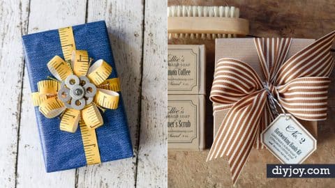 50 Creative DIY Bows To Make For Christmas Packages | DIY Joy Projects and Crafts Ideas