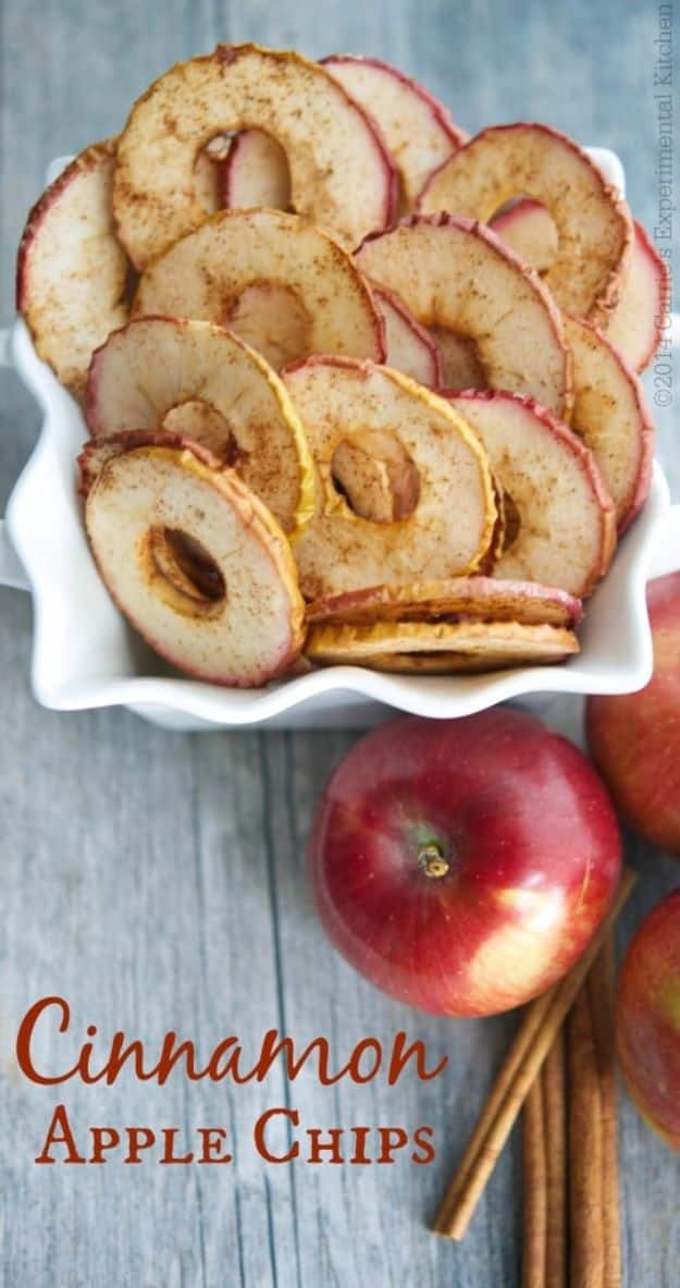 Healthy Thanksgiving Recipes - Cinnamon Apple Chips - Low fat Versions of Your Favorite Holiday Recipe for Turkey, Stuffing, Gravy, Pie and Desserts, Appetizers, Vegetables and Side Dishes like Spinach, Broccoli, Cranberries, Mashed Potatoes, Sweet Potatoes and Green Beans - Easy and Quick Last Minute Thanksgiving Recipes for Low Carb, Low Fat and Clean Eating Diet 