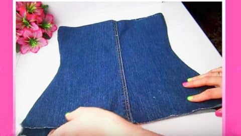 Learn How to Make a Denim Bag From Old Jeans | DIY Joy Projects and Crafts Ideas