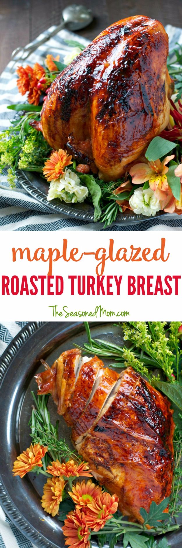 Best Fall Recipes and Ideas for Dinner - Easy Maple-Glazed Roasted Turkey Breast - Quick Meals With Chicken, Beef and Fish, Easy Crockpot Meals and Make Ahead Soups and Dinners - Healthy Dinner Recipes and Fast Last Minute Foods With Spinach, Vegetables, Butternut Squash, Pumpkin and Nuts 