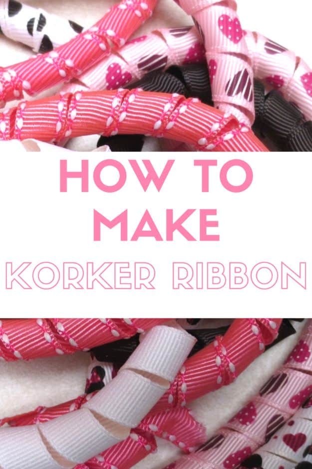 Creative Bows For Packages - Korker Ribbon Bow - Make DIY Bows for Christmas Presents and Holiday Gifts - Cute and Easy Ideas for Making Your Own Bows and Ribbons - Step by Step Tutorials and Instructions for Tying A Bow - Cheap and Crafty Gift Wrapping Ideas on A Budget #diy #gifts #giftwrapping #christmasgifts