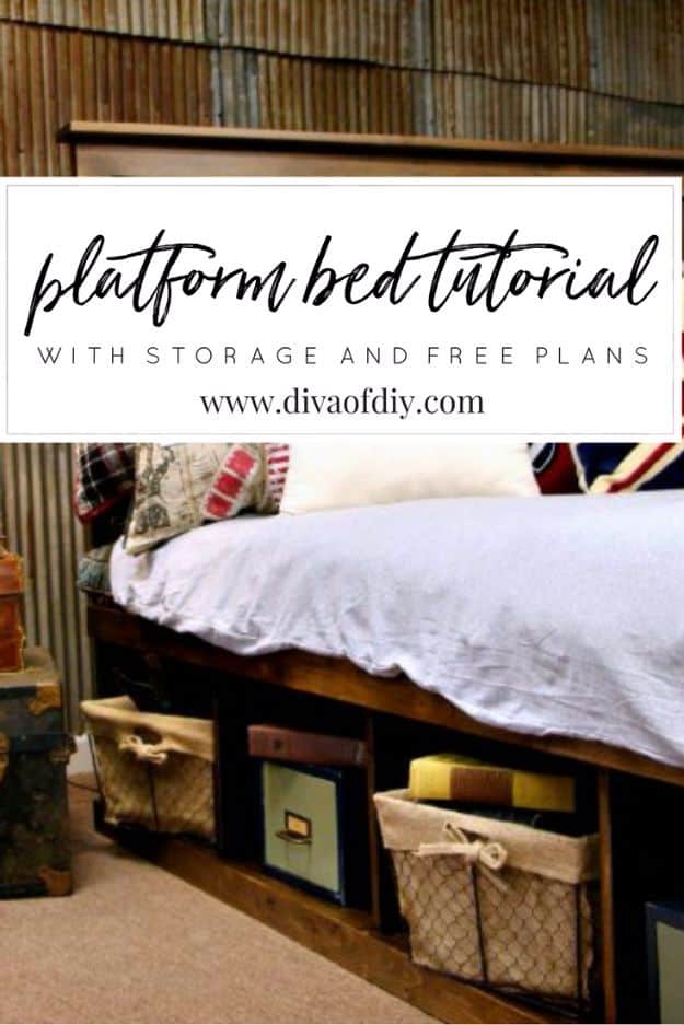 35 DIY Platform Beds For An Impressive Bedroom