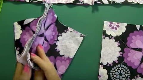 She Sews 3 Layers Of Squares Together And What She Does Next Is An Amazing Decor Item! | DIY Joy Projects and Crafts Ideas