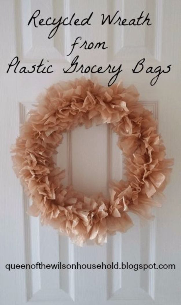 DIY Recycled Tote Bag using plastic bags 