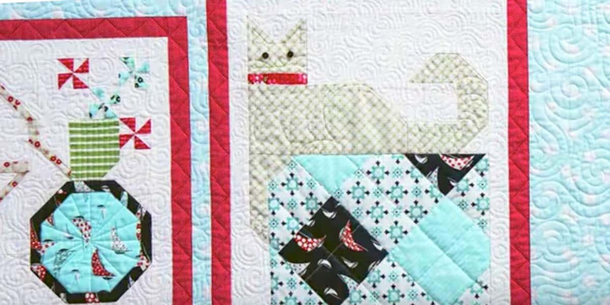 Piece A Cat Into A Quilt Block With This “Snapshots” Quilting Idea | DIY Joy Projects and Crafts Ideas