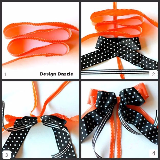 Creative Bows For Packages - Super Easy Layered Bow - Make DIY Bows for Christmas Presents and Holiday Gifts - Cute and Easy Ideas for Making Your Own Bows and Ribbons - Step by Step Tutorials and Instructions for Tying A Bow - Cheap and Crafty Gift Wrapping Ideas on A Budget #diy #gifts #giftwrapping #christmasgifts