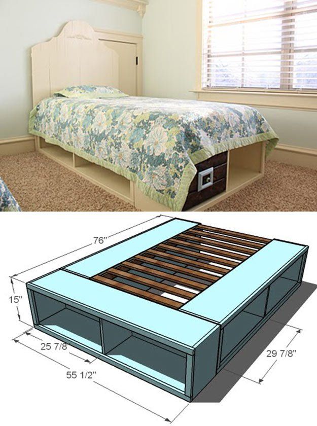 35 diy platform beds for an impressive bedroom