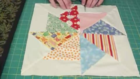 She Cuts Rectangular Pieces, Making A Magical Stack And Whack Quilt That You’ll Love! | DIY Joy Projects and Crafts Ideas