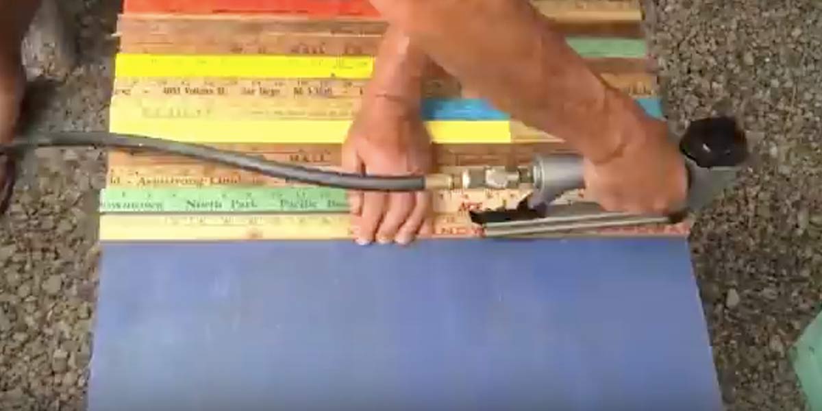 Clever Woman Nails Yardsticks On A Piece Of Wood And Makes A Really Unique Item. Watch! | DIY Joy Projects and Crafts Ideas