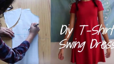 Sewing Tutorial: T-Shirt Dress | DIY Joy Projects and Crafts Ideas