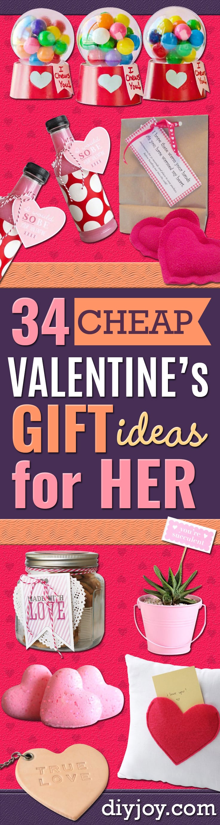 DIY Valentines Day Gifts for Her - Cool and Easy Things To Make for Your Wife, Girlfriend, Fiance - Creative and Cheap Do It Yourself Projects to Give Your Girl - Ladies Love These Ideas for Bath, Yard, Home and Kitchen, Outdoors - Make, Don’t Buy Your Valentines for Women