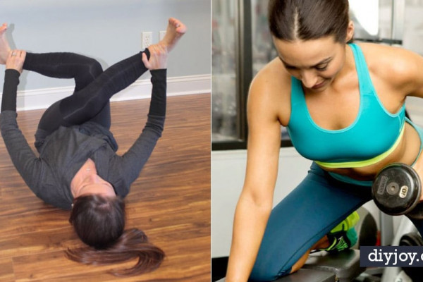 Best Exercises for 2018 - Easy At Home Exercises - Quick Exercise Tutorials to Try at Lunch Break - Ways To Get In Shape - Butt, Abs, Arms, Legs, Thighs, Tummy