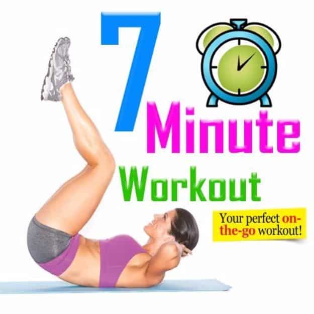 Best Exercises for 2018 - 7-Minute Workout - Easy At Home Exercises - Quick Exercise Tutorials to Try at Lunch Break - Ways To Get In Shape - Butt, Abs, Arms, Legs, Thighs, Tummy http://diyjoy.com/best-at-home-exercises-2018